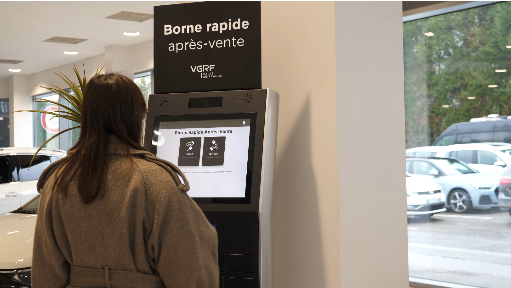 Audi Mougins - Borne rapide après-vente